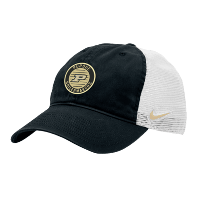 Gorra de rejilla universitaria Nike Purdue Heritage86