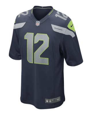 Мужские джерси 12 Fan Seattle Seahawks Nike NFL Game Jersey