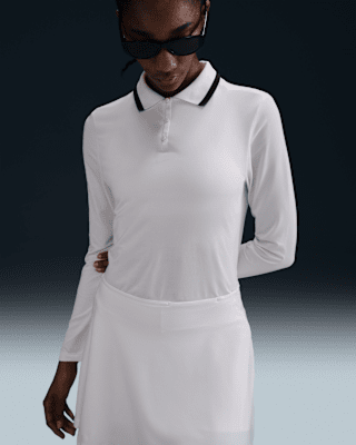 Женские  Nike Tour Dri-FIT UV Protection Long-Sleeve Golf Polo
