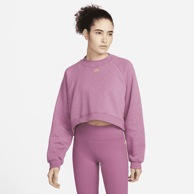 nike crop crewneck sweatshirt