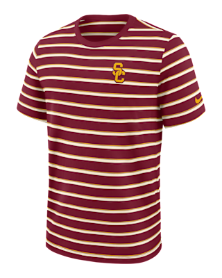 Мужская футболка USC Athletic Prep Legacy Summit Stripe Nike College