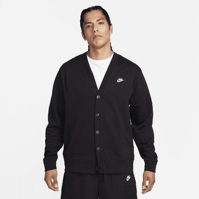 Cardigan Fairway in maglia Nike Club – Uomo