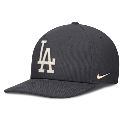 Gorra estructurada de visera cuadrada para hombre Nike Statement Dri-Fit Pro de Los Angeles Dodgers