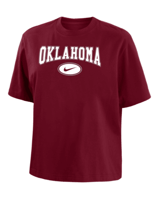 Женская футболка Oklahoma Nike College Boxy