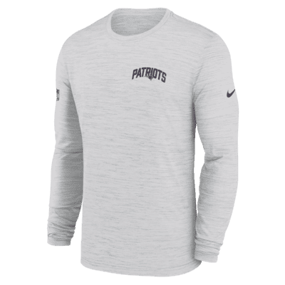 Nike Dri-FIT Velocity Athletic Stack (NFL New England Patriots) Men's  Long-Sleeve T-Shirt