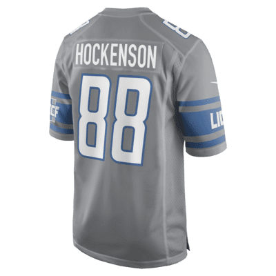 Detroit Lions Nike Road Game Jersey - White - Jeff Okudah - Youth