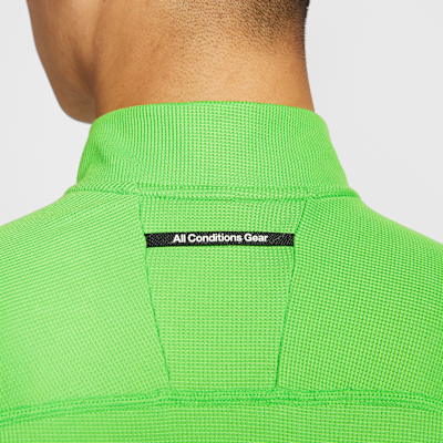 나이키 ACG 남성 드라이 핏 미드 레이어 쿼터집 트레일 러닝 탑