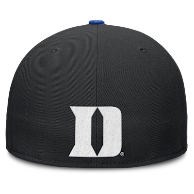 Gorra universitaria Nike Dri-FIT ajustada para hombre Duke Primetime True