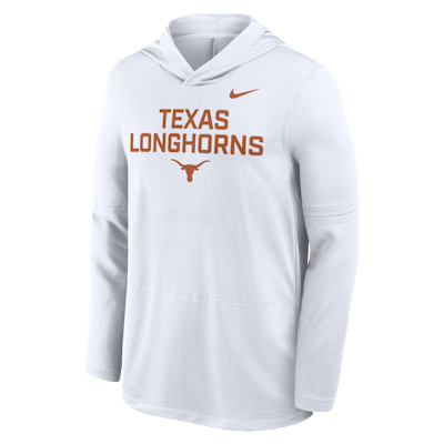 Texas Sideline Men's Nike Dri-FIT College Long-Sleeve Hooded Top