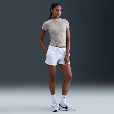 Nike Sportswear Chill Knit Women's Tight Short-Sleeve Mock-Neck Top