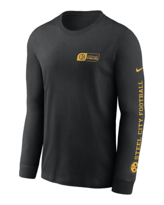 Мужская футболка Pittsburgh Steelers All Out Nike NFL Long-Sleeve