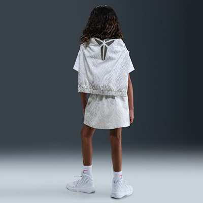 Falda de tejido Woven ligera para niña talla grande Kobe