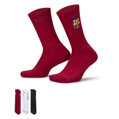 Barcelona Everyday Nike Socks (3 Pairs)