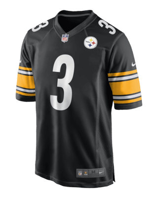 Мужские джерси Russell Wilson Pittsburgh Steelers Nike NFL Game Football Jersey для футбола