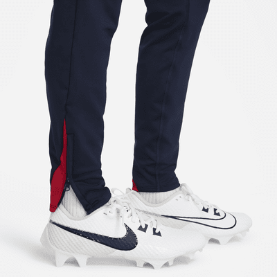 Pants de fútbol de la selección nacional masculina de Estados Unidos Strike de tejido Knit Nike Dri-FIT para niños talla grande