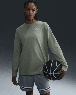 Женская футболка Nike Long-Sleeve Graphic Basketball для баскетбола