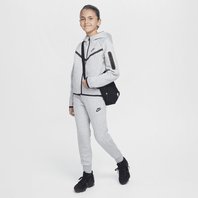 Sweat à capuche et zip Nike Sportswear Tech Fleece pour ado (fille)