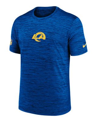 Мужская футболка Los Angeles Rams Sideline Team Issue Velocity Nike Dri-FIT NFL