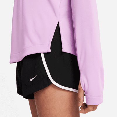 Nike Dri-FIT Big Kids' (Girls') Long-Sleeve Running Top