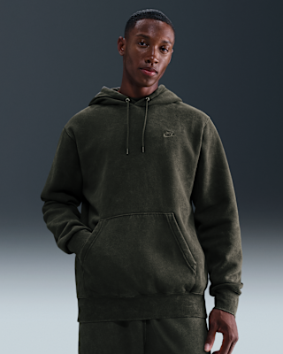 Мужское худи Nike Sportswear Club Washed Fleece Hoodie