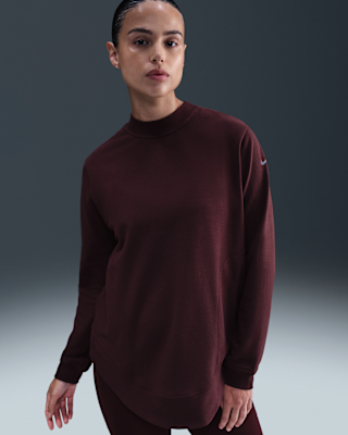 Женские  Nike (M) One Reversible French Terry Pullover Top (Maternity)