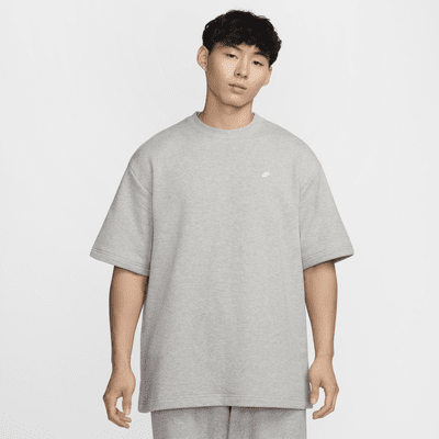 เสื้อแขนสั้นผ้าเฟรนช์เทรีผู้ชาย Nike Sportswear