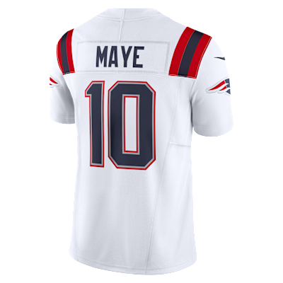 Drake Maye New England Patriots Men's Nike Dri-FIT NFL Limited Jersey