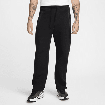 Nike Tech Men's Fleece Open-Hem Trousers. Nike UK