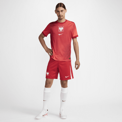 Lengyelország 2024/25 Stadium hazai/idegenbeli Nike Dri-FIT férfi replika futballrövidnadrág