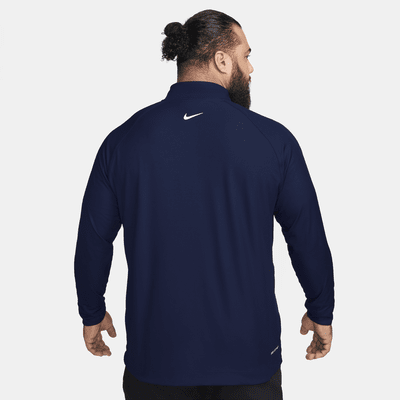 Nike Tour Dri-FIT ADV Yarım Fermuarlı Erkek Golf Üstü