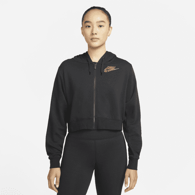 nike sportswear women's full zip fleece hoodie