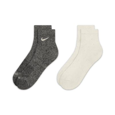 Nike Everyday Plus Cushioned Training Ankle Socks (2 Pairs)