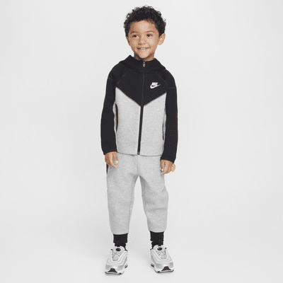 Nike Sportswear Tech Fleece Full-Zip Set Zweiteiliges Hoodie-Set für Kleinkinder