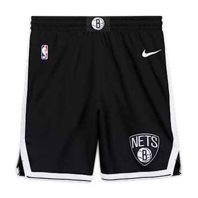 brooklyn nets white shorts