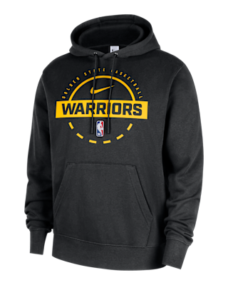 Мужское худи Golden State Warriors Club Nike NBA Practice Pullover Hoodie