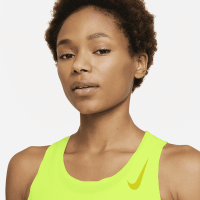 Camiseta sin mangas de running para mujer Nike AeroSwift