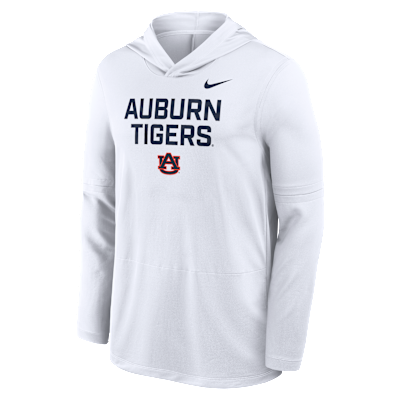 Auburn Sideline Men's Nike Dri-FIT College Long-Sleeve Hooded Top