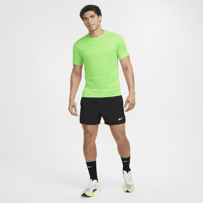 Nike Miler Kurzarm-Laufoberteil für Herren