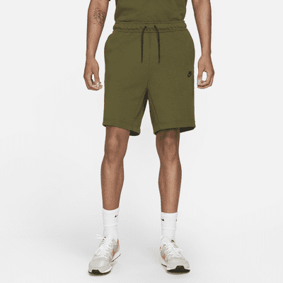 nike sweat shorts green