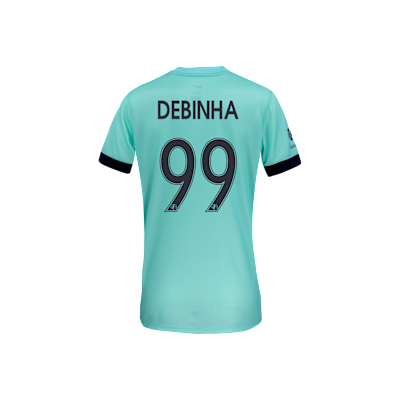 Debinha de Oliveira KC Current 2025 Stadium Away Women's Nike Dri-FIT NWSL Replica Jersey