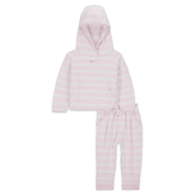 Nike ReadySet Baby (12-24M) 2-Piece Striped Pants Set