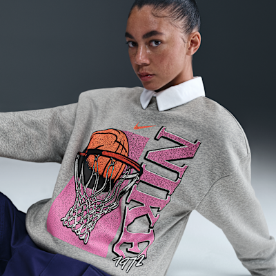 Nike Club Women's Fleece Loose Crew