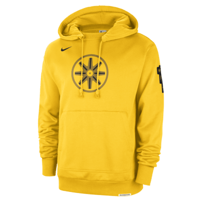 Golden State Warriors Standard Issue 2023/24 City Edition Men's Nike NBA Courtside Hoodie