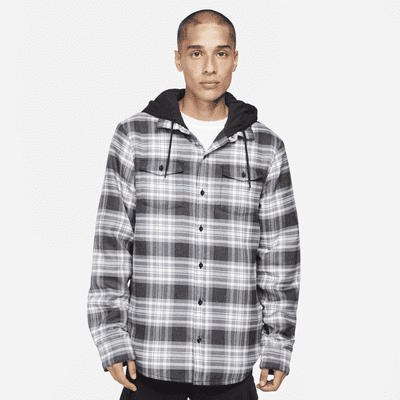 nike flannel sweatshirt