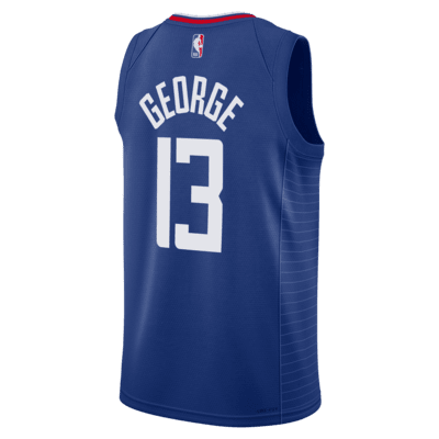 Jersey Nike de la NBA Replica para niños talla grande Paul George LA Clippers Icon Edition Swingman