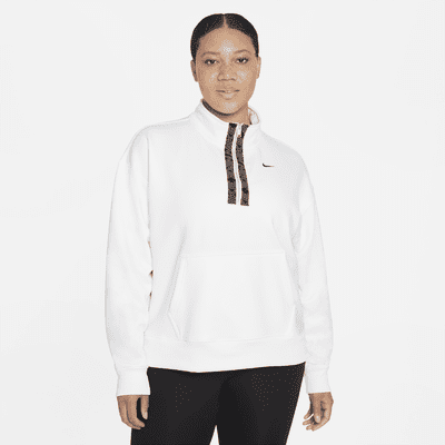 Playera de entrenamiento de medio cierre para mujer Nike Therma-FIT (talla  grande). Nike.com