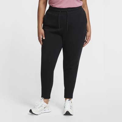 Nike Sportswear Tech Fleece bukse til dame (store størrelser Nike Sportswear bukse i jersey til dame (store størrelser