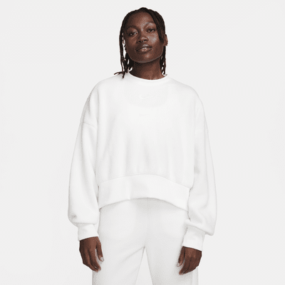 Nike Sportswear Plush Women's Oversized Crew-Neck Mod Crop Sweatshirt