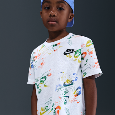 Nike Sportswear Little Kids' Reveal Printed Tee and Pants Set