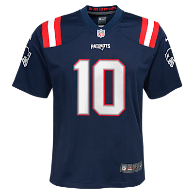 Drake Maye New England Patriots Big Kids' Nike NFL Game Jersey
